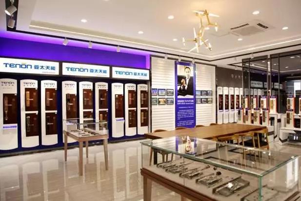 亚太天能指纹锁展厅 亚太天能指纹锁展厅
