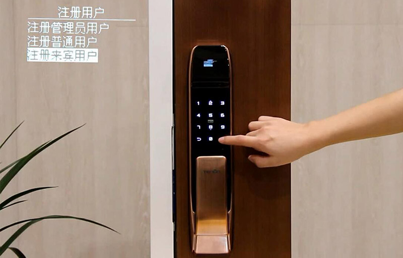 A2指纹锁注册新增来宾用户 A2指纹锁注册新增来宾用户