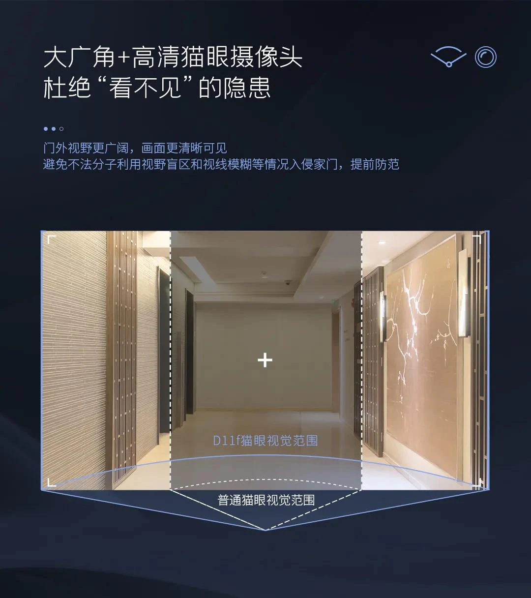 新品预告 | 大屏猫眼指纹锁D11f震撼来袭！