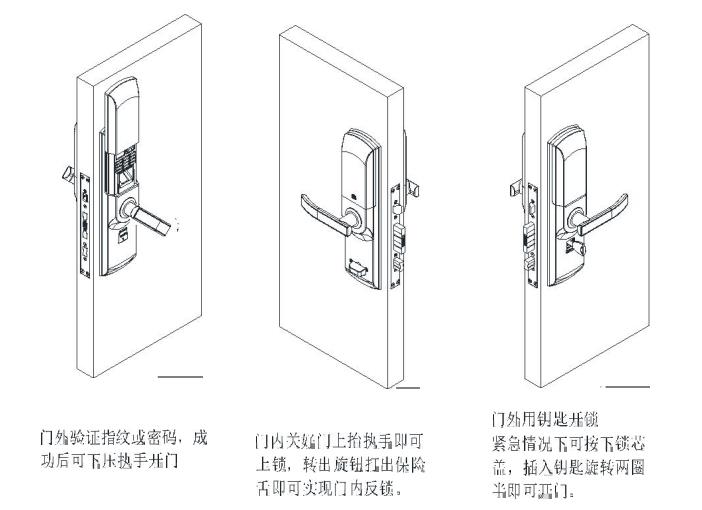 亚太天能智能锁E3使用方法及问题解决