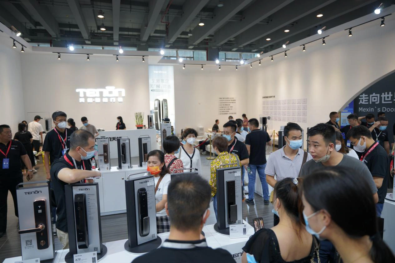 2022中国建博会首日，亚太天能展馆盛况引关注！