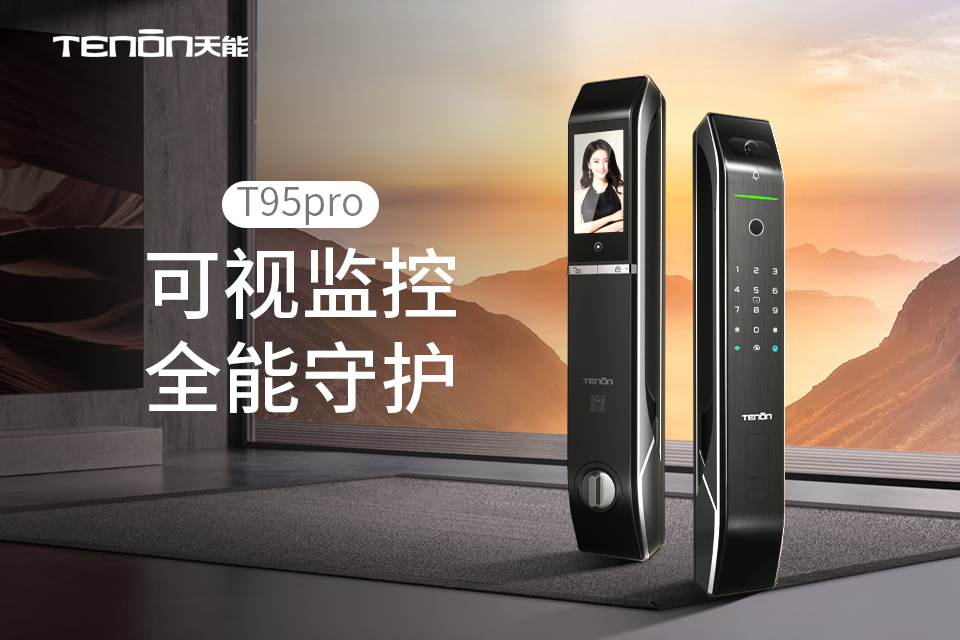 T95pro全功能智能门锁 | 可视监控 全能守护