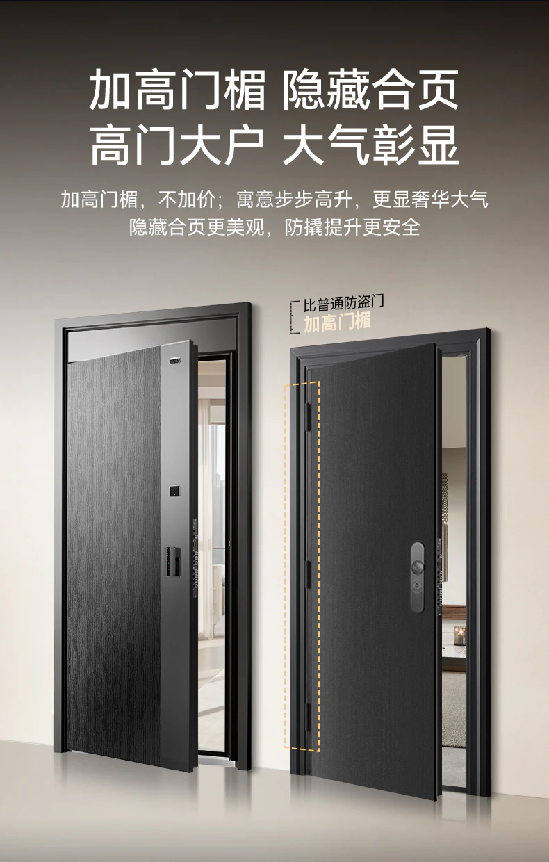 天能智能门M3plus︱Ai三摄监控 门锁一体