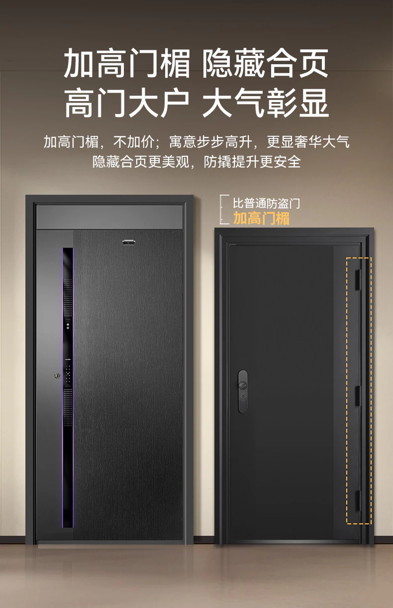 天能智能门M3max︱Ai三摄 内外可视