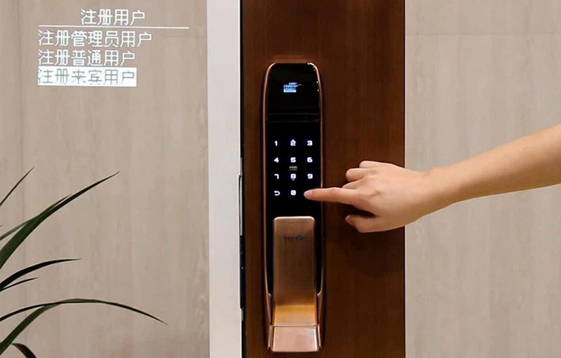 A2指纹锁注册新增来宾用户 A2指纹锁注册新增来宾用户