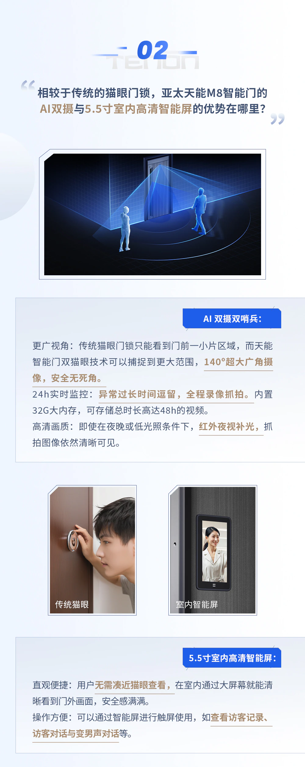 解锁天能M8系列智能门，“你问我答”进行时！