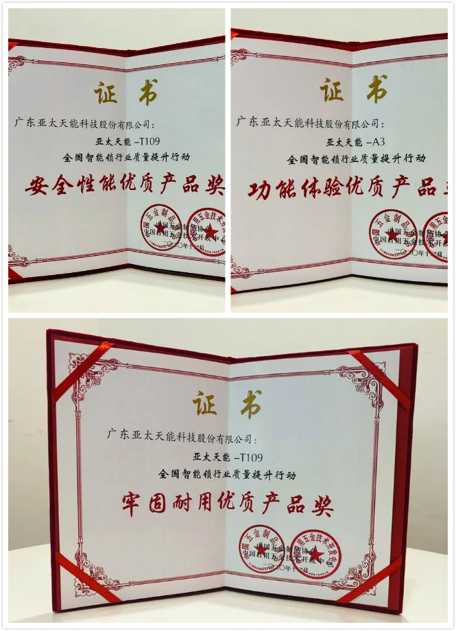 获奖公告 | 荣耀加冕！亚太天能12月斩获八项大奖！